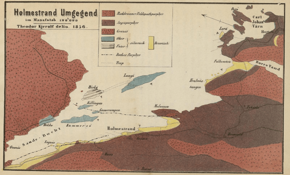Holmestrand, Theodor Kjerulf